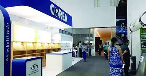 Stand construido a partir de diseño a medida
